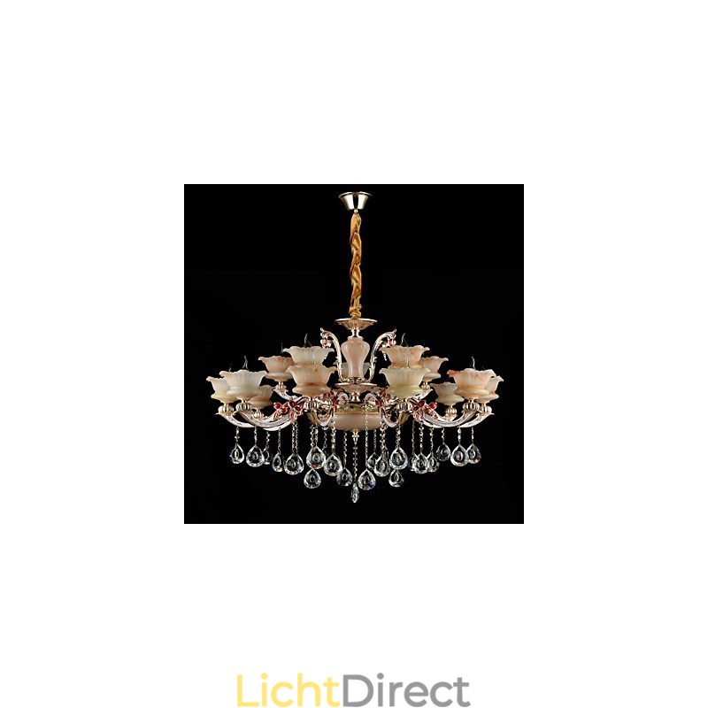 Hanglamp Zinklegering Kenmerk voor Kristal Mini Stijl Metaal Binnen Winkels 15 Lampen