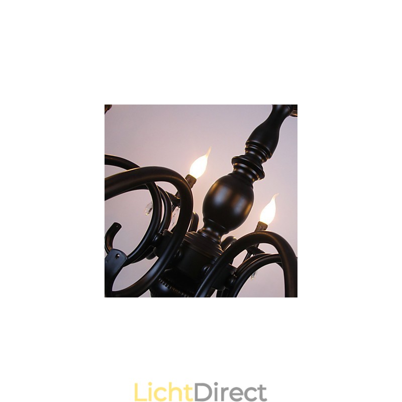 Europese Stijl Kristallen Kaars Lamp Lamp Kledingwinkel Lampen En Lantaarns Decoratie Project Hanglamp