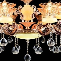 Hanglamp Zinklegering Kenmerk voor Kristal Mini Stijl Metaal Binnen Winkels 15 Lampen