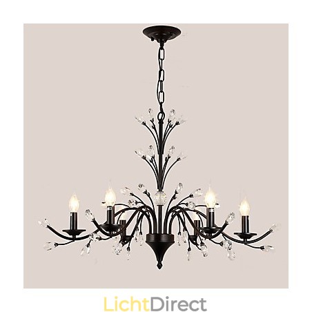 6-lichts kristallen kroonluchter moderne eigentijdse traditionele klassieke vintage retro landelijke schilderfunctie 6-lichts kristallen kroonluchter moderne eigentijdse traditionele klassieke vintage retro landelijke schilderfunctie