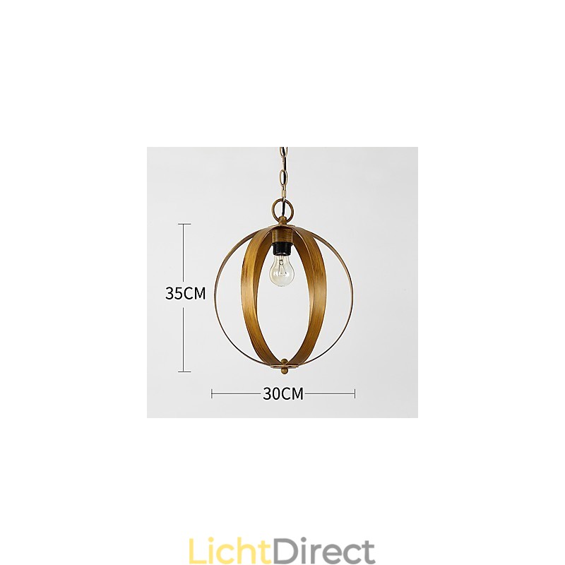 Loft Metalen Amerikaanse Industriële Stijl Schilderij Kleur Europese Kroonluchter Lamp de Indoor Decorate Hanglamp