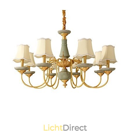 Alle koperen kroonluchter Jade decoratieve kroonluchter KP8 Alle koperen kroonluchter Jade decoratieve kroonluchter KP8