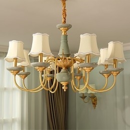Alle koperen kroonluchter Jade decoratieve kroonluchter KP8