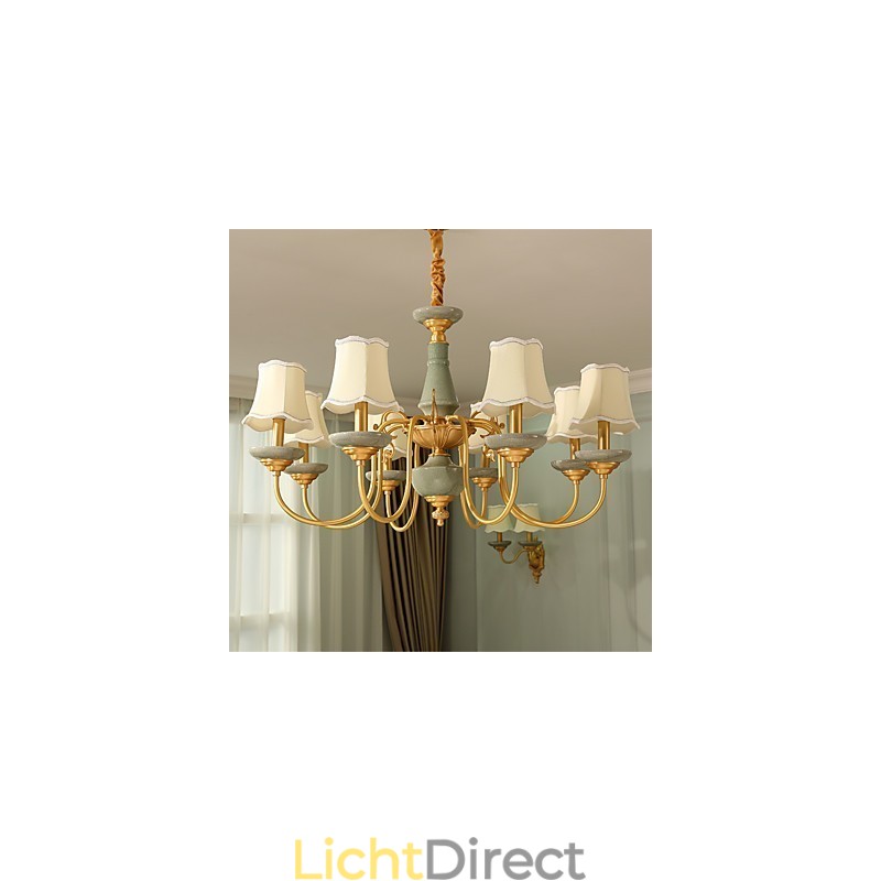 Alle koperen kroonluchter Jade decoratieve kroonluchter KP8