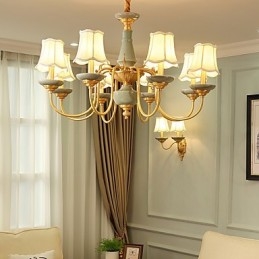 Alle koperen kroonluchter Jade decoratieve kroonluchter KP8