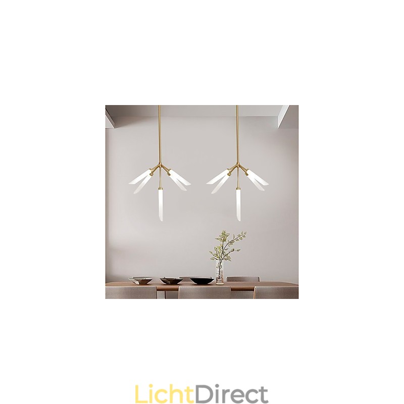5-lichts mini-stijl gepersonaliseerde moderne eigentijdse kroonluchter