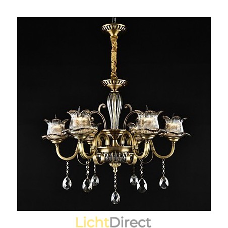 Rustieke Lodge Schilderij Kenmerk voor Ontwerpers Metalen Binnenwinkels 2 Lampen Kroonluchter