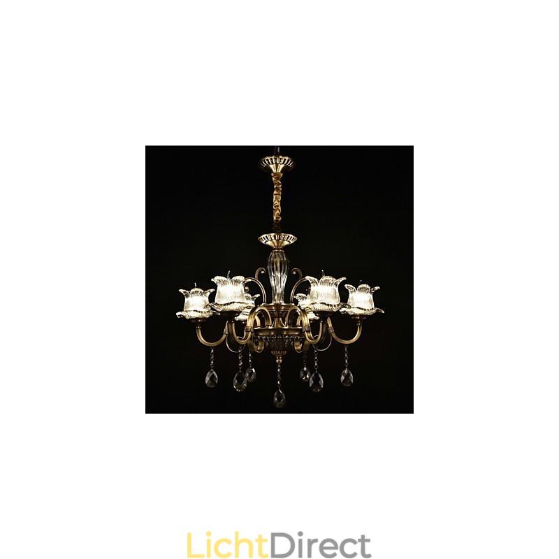 Rustieke Lodge Schilderij Kenmerk voor Ontwerpers Metalen Binnenwinkels 2 Lampen Kroonluchter