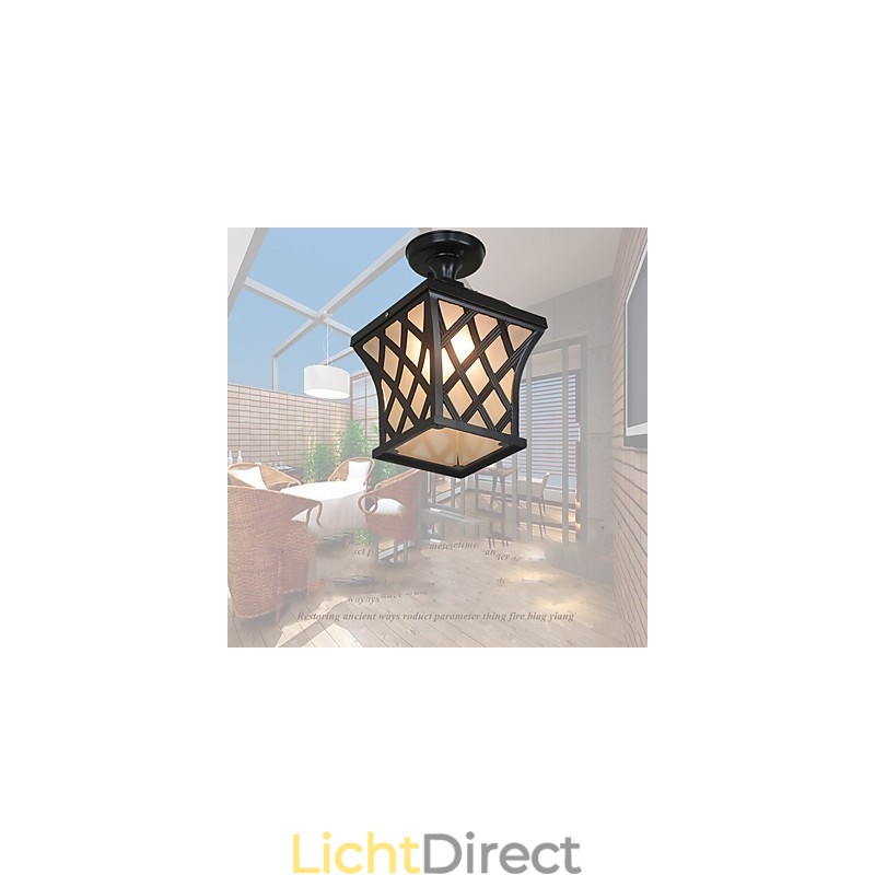 Landelijke lamp Amerikaanse tuin patio deur buiten waterdichte druiven hanglamp