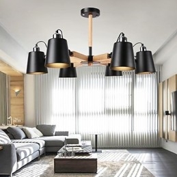 Vintage schilderijfunctie voor metalen kroonluchter