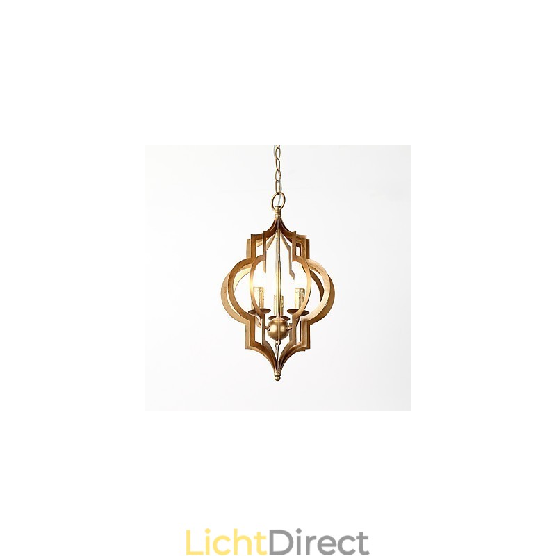 Vintage Metalen Amerikaanse Industriële Loft Schilderij Kleur Europese Kroonluchter Lamp de Indoor Decorate Hanglamp