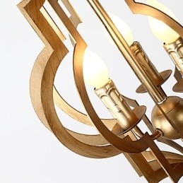 Vintage Metalen Amerikaanse Industriële Loft Schilderij Kleur Europese Kroonluchter Lamp de Indoor Decorate Hanglamp