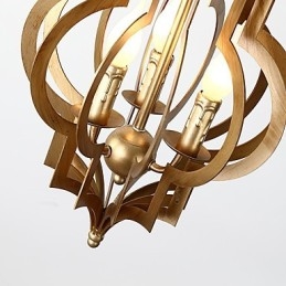 Vintage Metalen Amerikaanse Industriële Loft Schilderij Kleur Europese Kroonluchter Lamp de Indoor Decorate Hanglamp