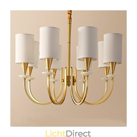 Puur messing kroonluchter Jade decoratieve kroonluchter