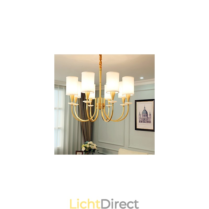 Puur messing kroonluchter Jade decoratieve kroonluchter