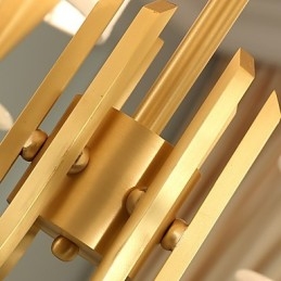 Puur messing kroonluchter Jade decoratieve kroonluchter