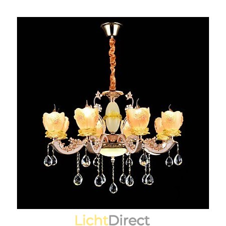 Moderne, eigentijdse, traditionele, klassieke zinklegering met kristallen mini-stijl hanglamp van metaal Moderne, eigentijdse, traditionele, klassieke zinklegering met kristallen mini-stijl hanglamp van metaal