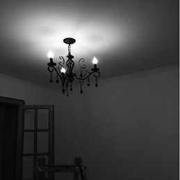 Kristallen lamp 3 lichts moderne eenvoudige nieuwe verlichting