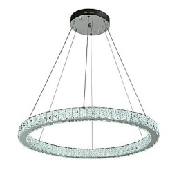 Dimbare ring plafondlamp hanglamp moderne kroonluchter verlichting binnenlamp met afstandsbediening