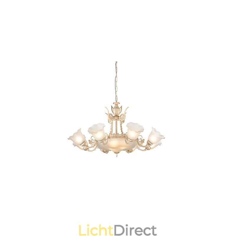 Traditionele klassieke schilderfunctie voor metalen kroonluchter in ministijl