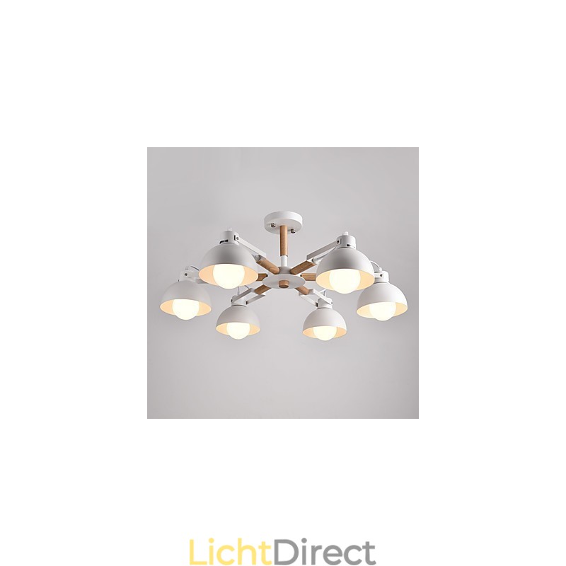 Traditionele klassieke rustieke lodge vintage retro schilderijfunctie voor mini-stijl metalen kroonluchter