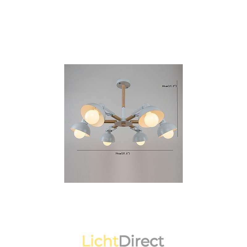 Traditionele klassieke rustieke lodge vintage retro schilderijfunctie voor mini-stijl metalen kroonluchter