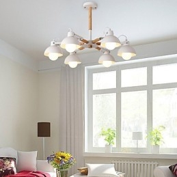 Traditionele klassieke rustieke lodge vintage retro schilderijfunctie voor mini-stijl metalen kroonluchter