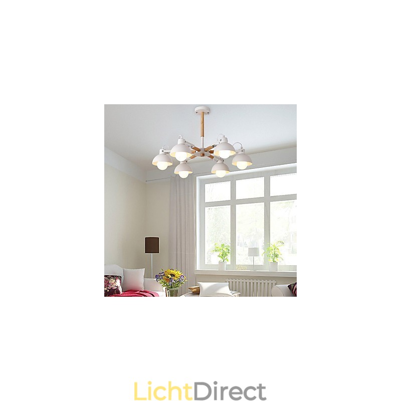 Traditionele klassieke rustieke lodge vintage retro schilderijfunctie voor mini-stijl metalen kroonluchter