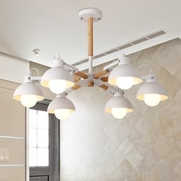 Traditionele klassieke rustieke lodge vintage retro schilderijfunctie voor mini-stijl metalen kroonluchter