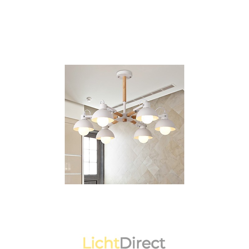 Traditionele klassieke rustieke lodge vintage retro schilderijfunctie voor mini-stijl metalen kroonluchter