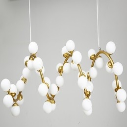 Gepersonaliseerde kunst kroonluchterlampen