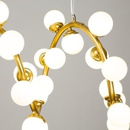 Gepersonaliseerde kunst kroonluchterlampen