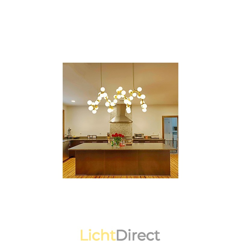 Gepersonaliseerde kunst kroonluchterlampen