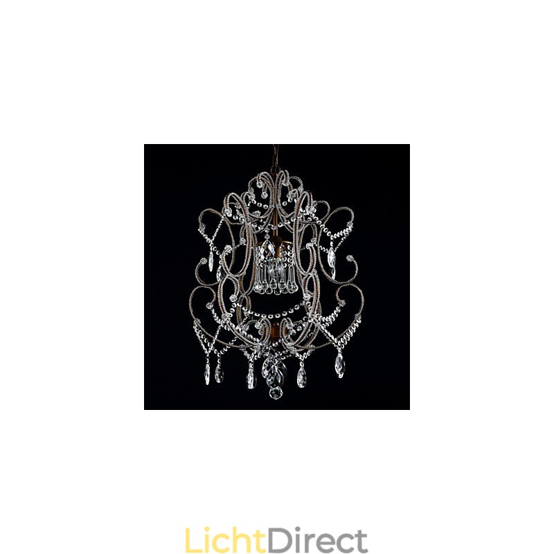 Moderne kroonluchter ontwerp vintage kroonluchter loft kristal licht armatuur lustre hanglamp