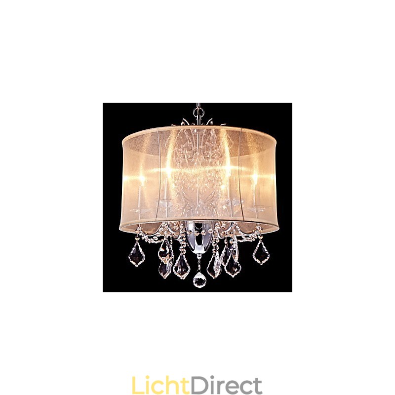 Moderne eigentijdse traditionele klassieke landelijke chroomfunctie voor kristallen mini-stijl ontwerpers metalen kroonluchter