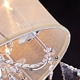 Moderne eigentijdse traditionele klassieke landelijke chroomfunctie voor kristallen mini-stijl ontwerpers metalen kroonluchter