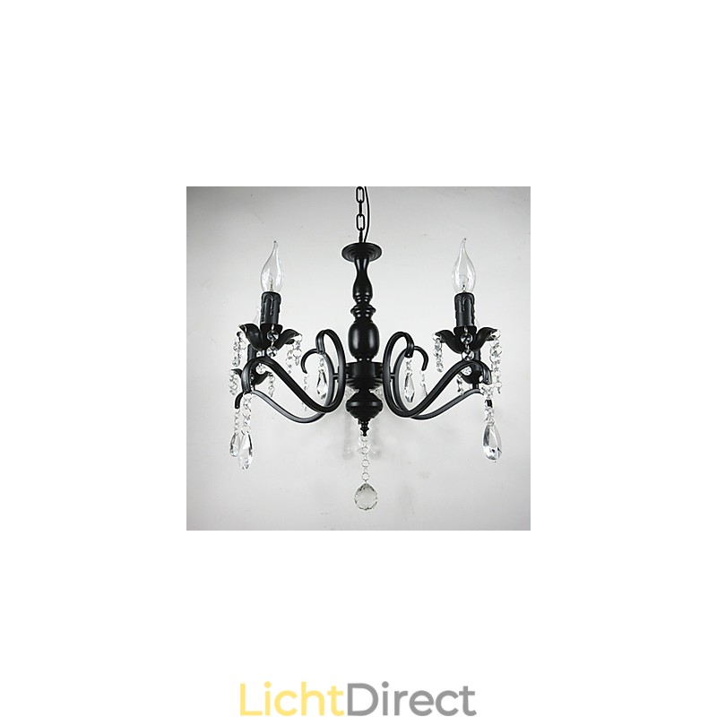 Nieuwigheid Verlichting Europese Stijl Smeedijzeren Lamp Originaliteit Individualiteit Decoratie Kaars Lamp Kroonluchter