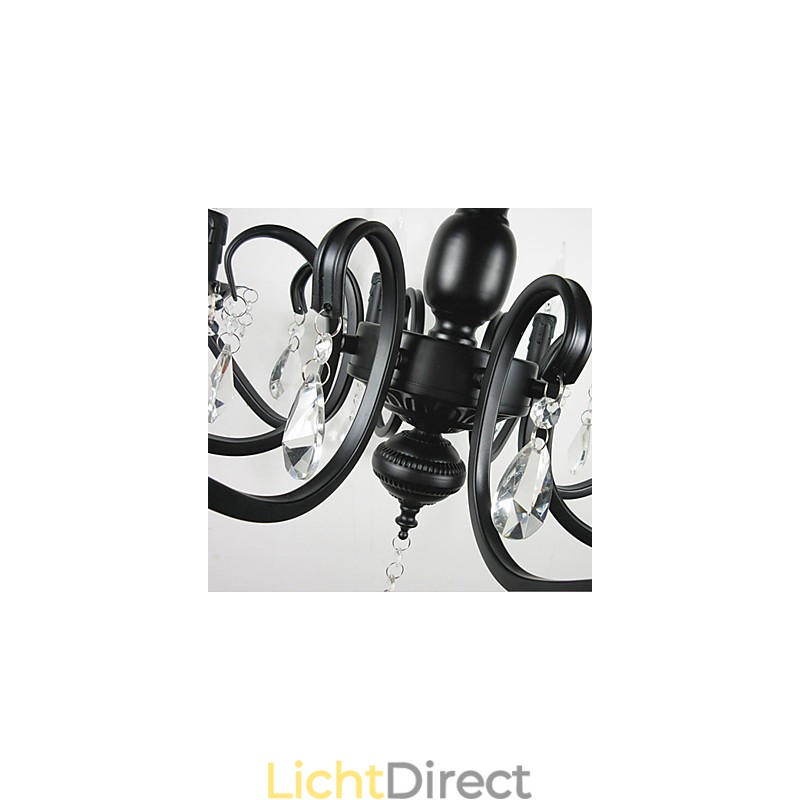 Nieuwigheid Verlichting Europese Stijl Smeedijzeren Lamp Originaliteit Individualiteit Decoratie Kaars Lamp Kroonluchter