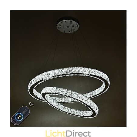 Binnen Kristallen Kroonluchter Moderne Hanglamp Plafondlamp Dimbare Verlichting Lamp met Afstandsbediening Binnen Kristallen Kroonluchter Moderne Hanglamp Plafondlamp Dimbare Verlichting Lamp met Afstandsbediening