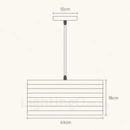1 Lichte houten moderne eigentijdse hanglamp met houten kap