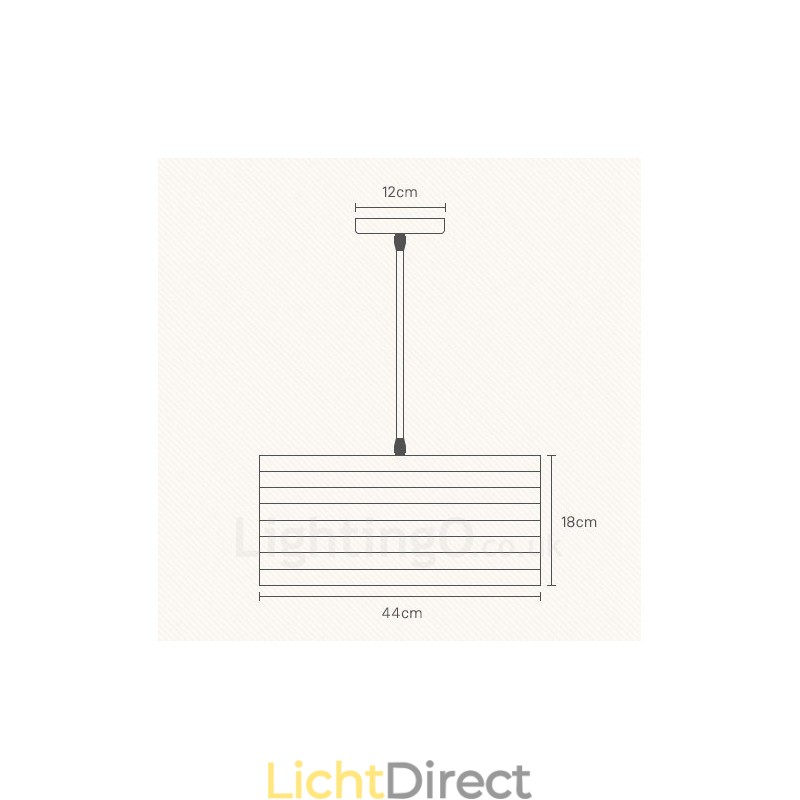 1 Lichte houten moderne eigentijdse hanglamp met houten kap