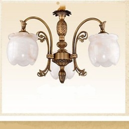 De Copper Marble Lamp lamp Amerikaans