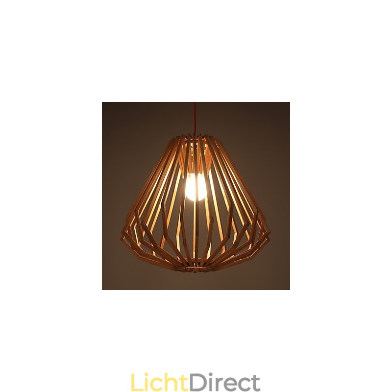 Kroonluchter Mini Stijl Traditioneel Klassiek Hout Bamboe