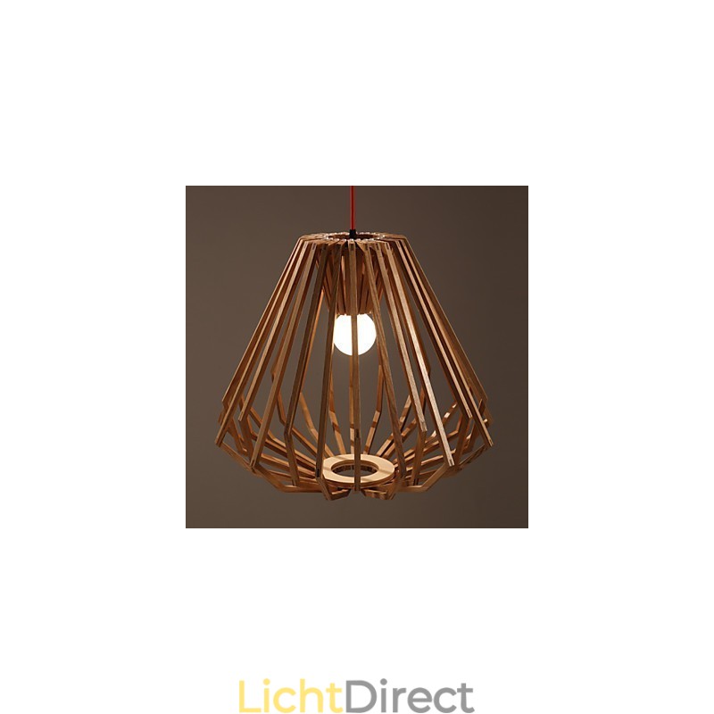 Kroonluchter Mini Stijl Traditioneel Klassiek Hout Bamboe