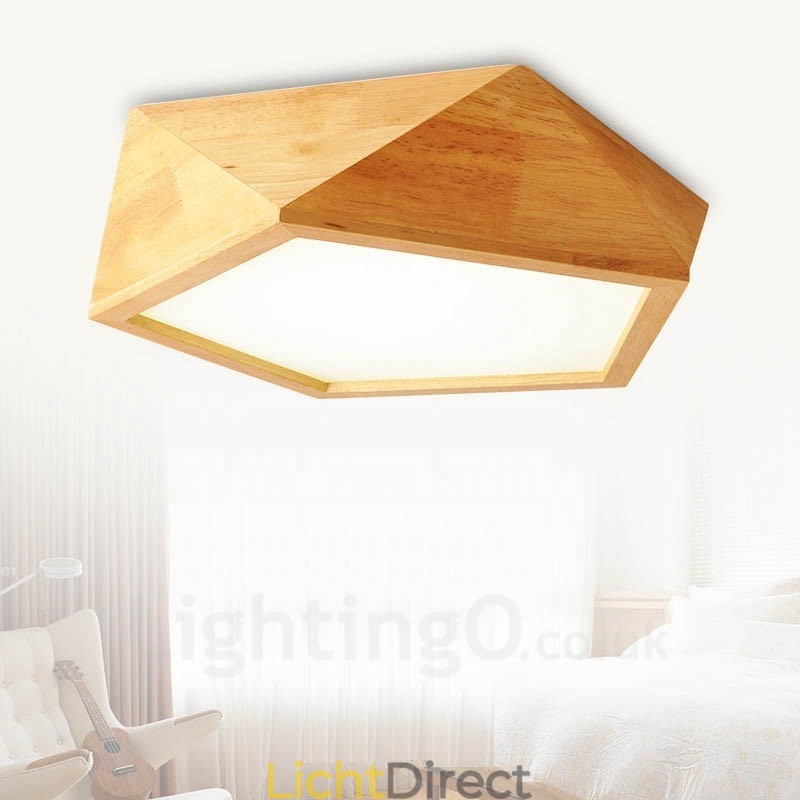 Moderne, eigentijdse plafondlampen in Scandinavische stijl met acryl kap