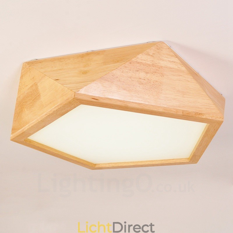 Moderne, eigentijdse plafondlampen in Scandinavische stijl met acryl kap