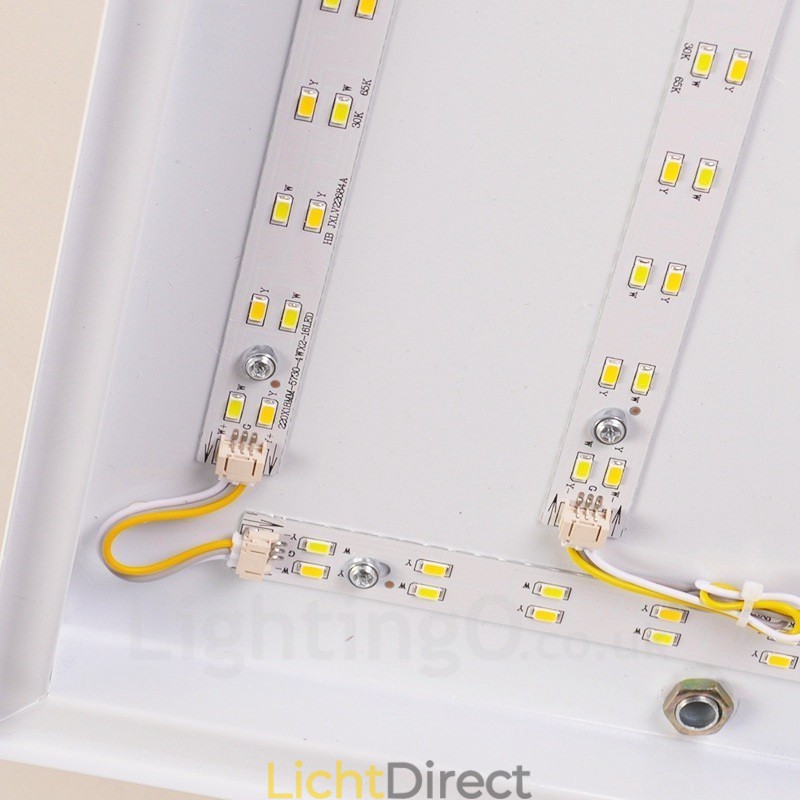 Moderne, eigentijdse plafondlampen met acryl kap