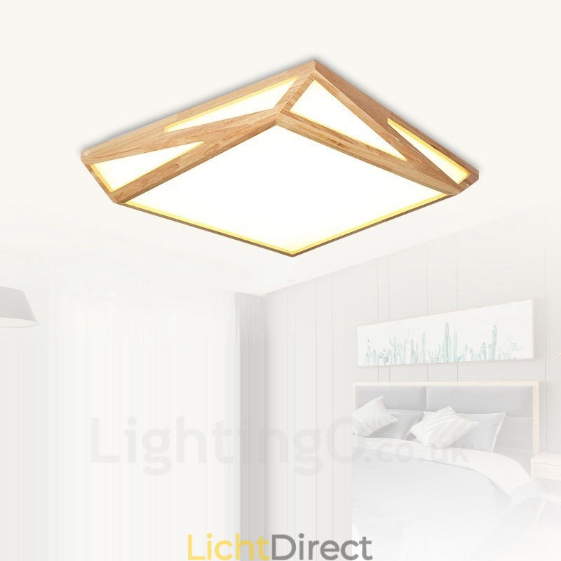Moderne, eigentijdse plafondlampen in Scandinavische stijl met acryl kap
