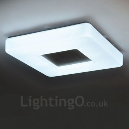 Moderne, eigentijdse plafondlampen met acryl kap