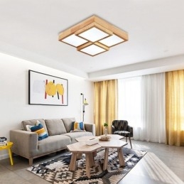 Moderne, eigentijdse plafondlampen in Scandinavische stijl met acryl kap